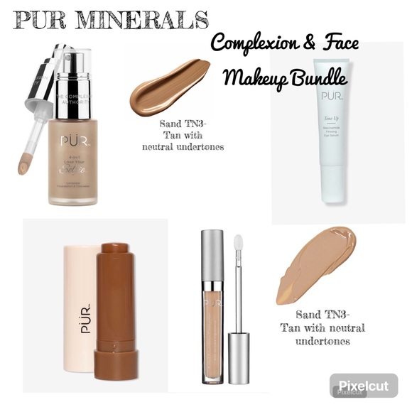 PUR MINERALS Complexion and Makeup Bundle